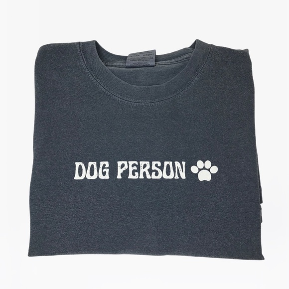 DOG PERSON Unisex Adult 100% Cotton Crewneck T-Shirts - Various - Picture 8 of 16